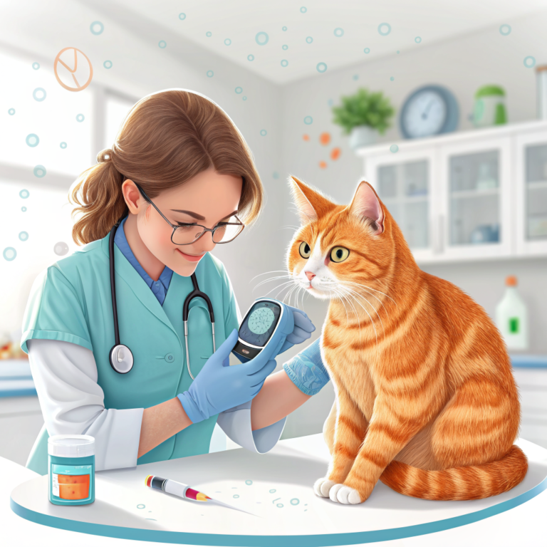 고양이 당뇨병 증상 및 수의사 혈당 검사