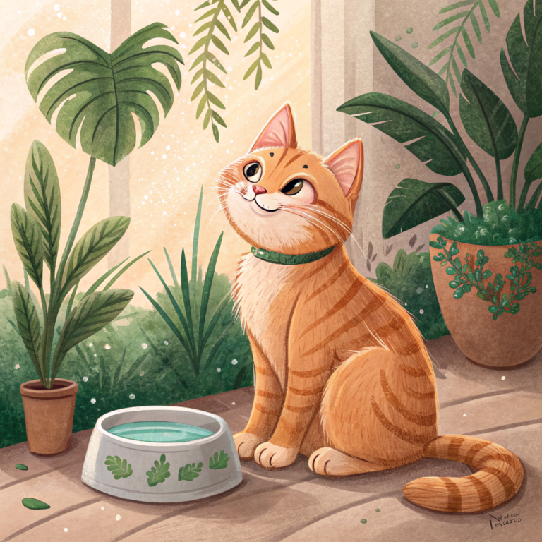 고양이 방광염 FLUTD 완벽 가이드 썸네일 - 건강한 고양이