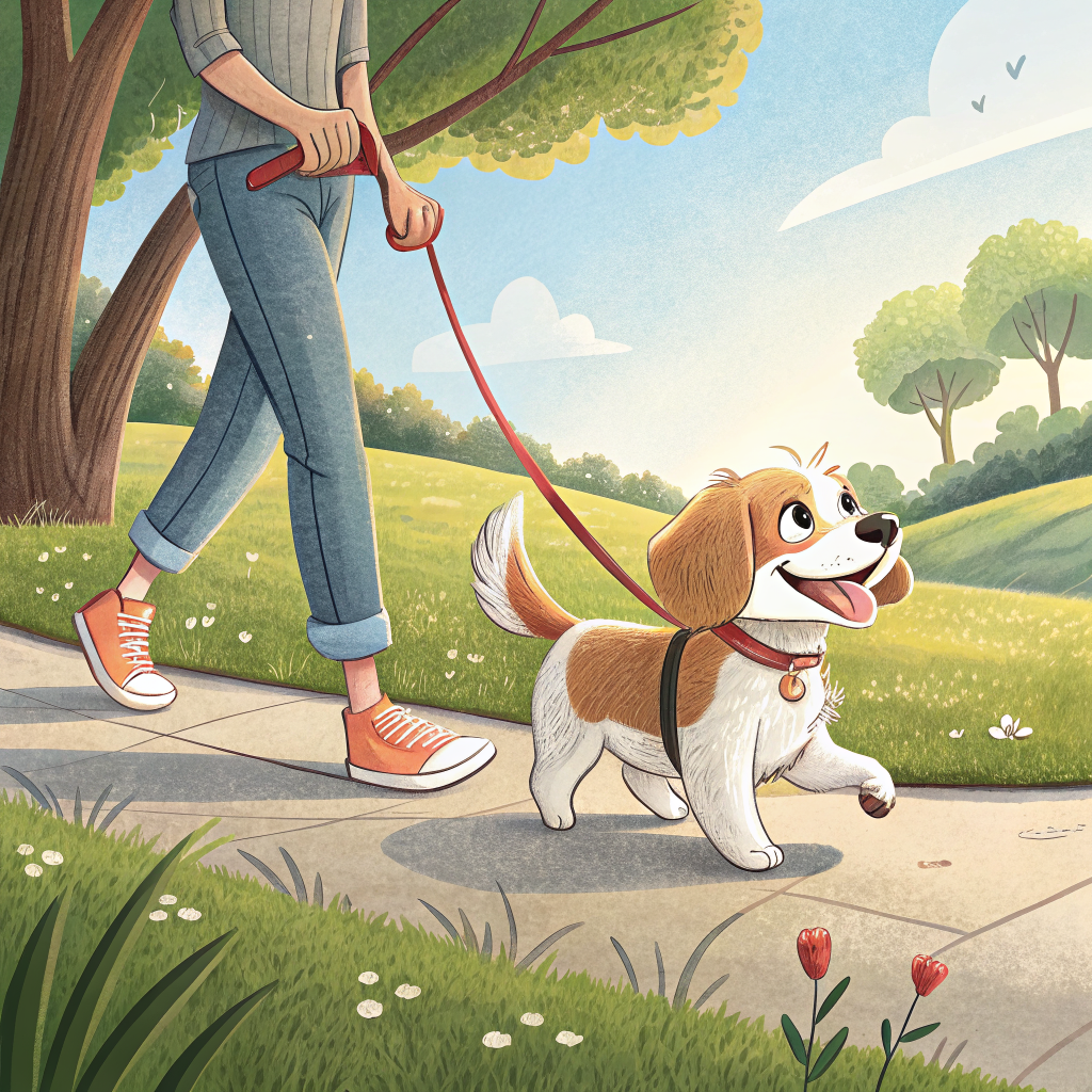 슬개골 탈구 예방을 위한 강아지 가벼운 산책