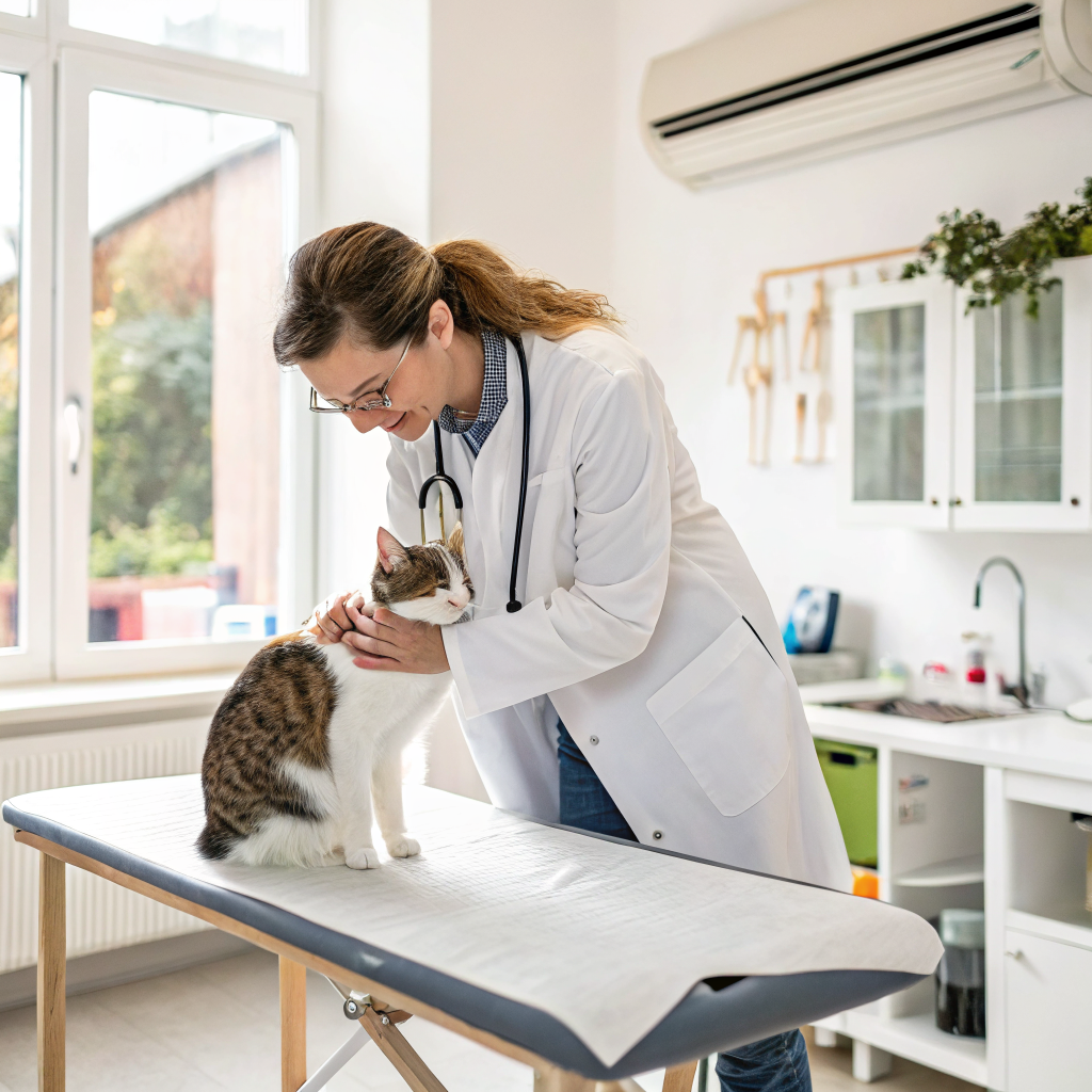 고양이 백혈병 수의사 진료