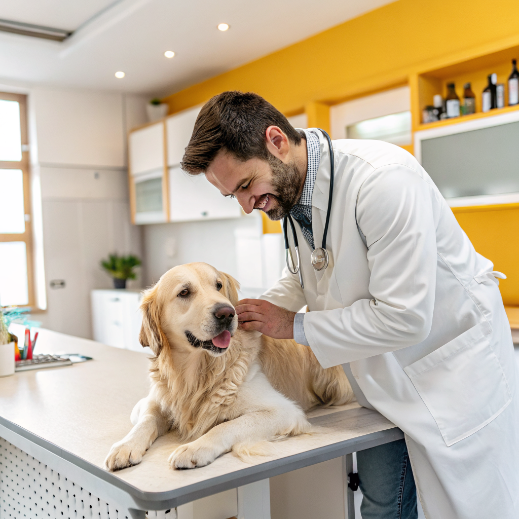 강아지 비만 수의사 진료